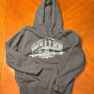 Morgan Wallen Green Merch Hoodie Size L